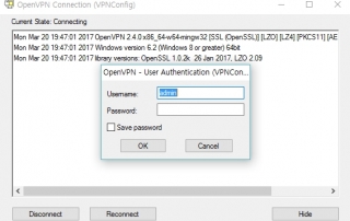 윈도우에서 OpenVPN 접속하기 2 윈도우에서 OpenVPN 접속하기 1