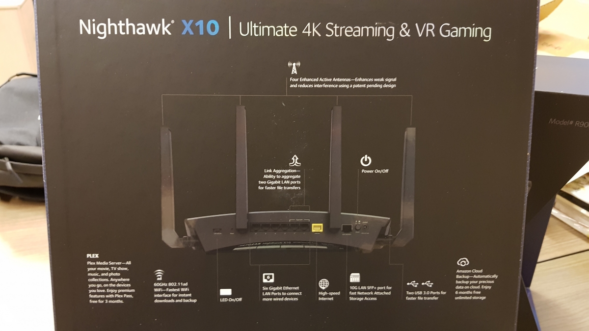 NETGEAR R9000 Nighthawk X10 공유기 개봉기 • REDMILK