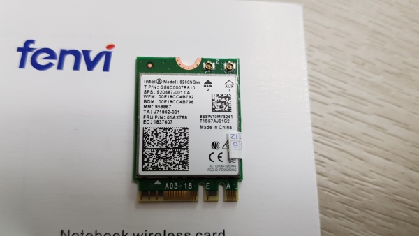 ASUS Vivobook S510UN 분해 및 Intel AC 9260 무선랜카드 교체 7