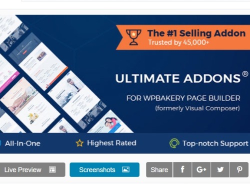 Ultimate Addons for WPBakery Page Builder (구 Visual Composer) 한글 번역 완료