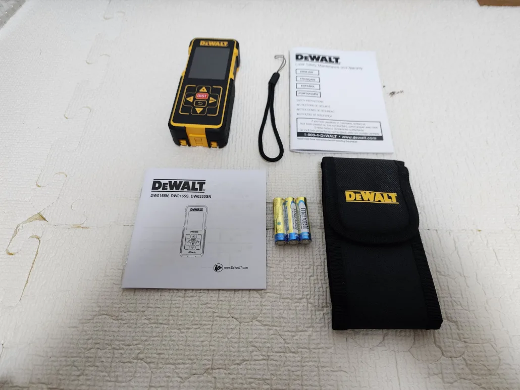 디월트 레이저 거리측정기 DW0165 후기 5
